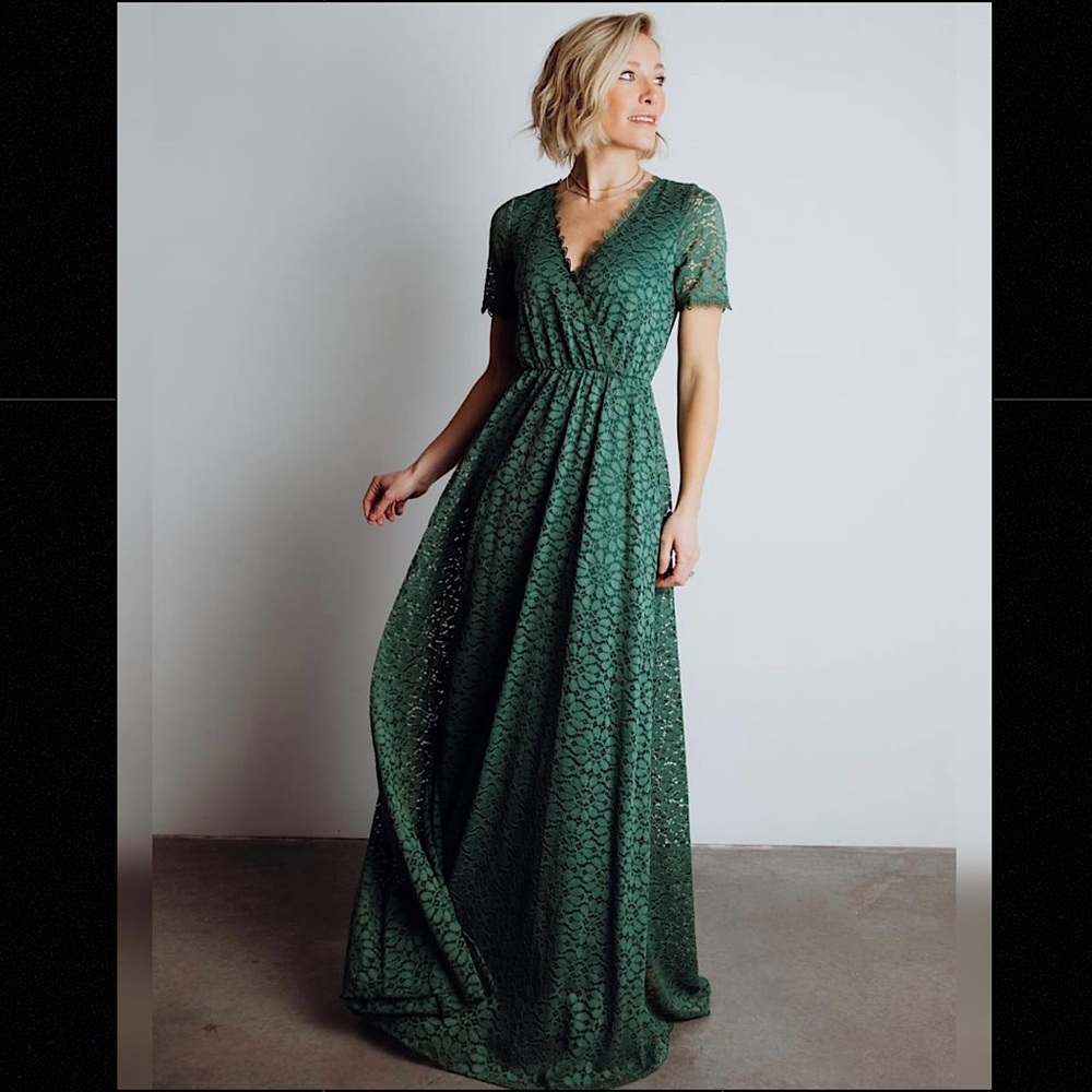 Baltic Born Venice Lace Maxi Dress NWT